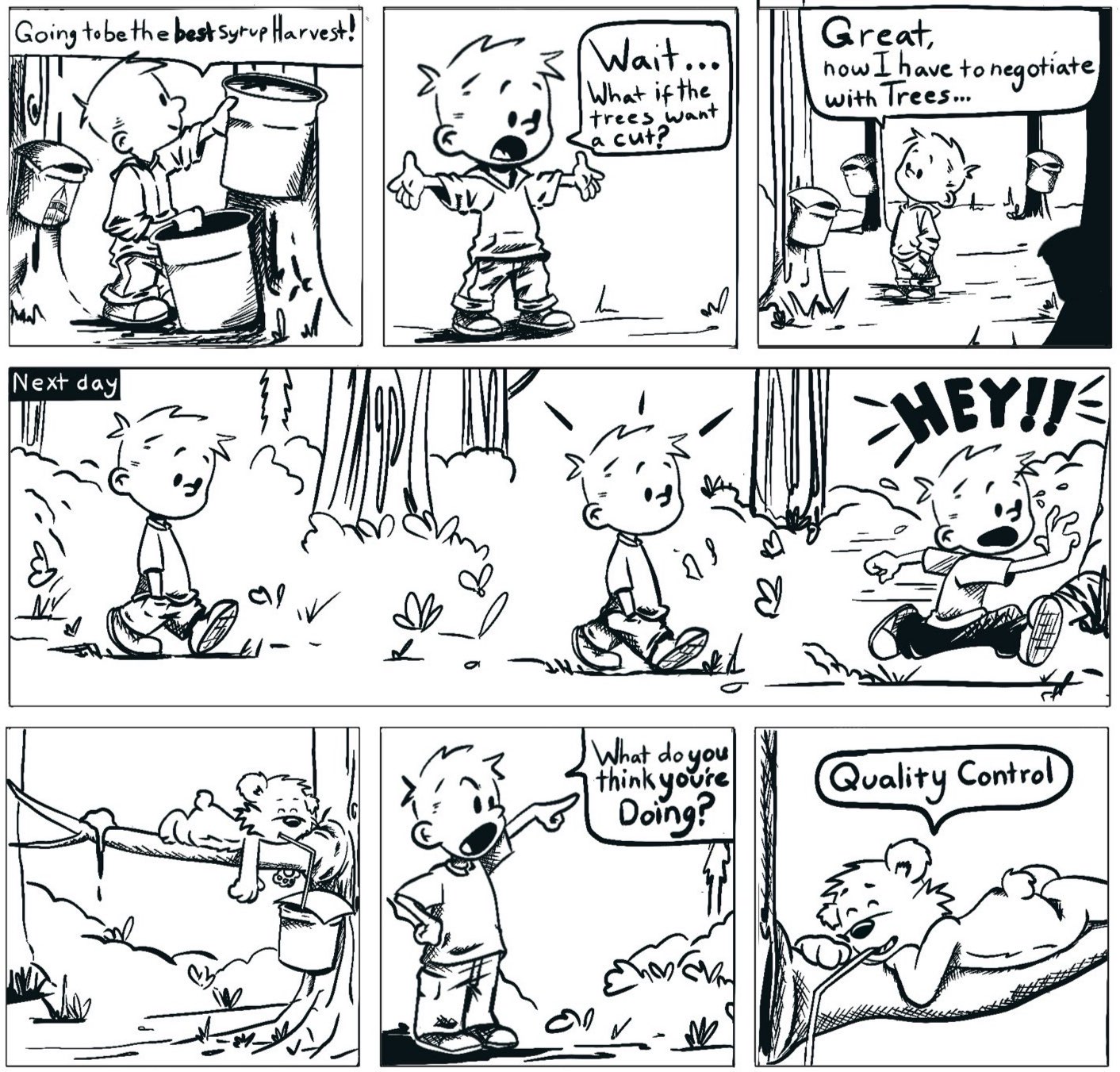 Syrup Shenanigans (Comic 1)